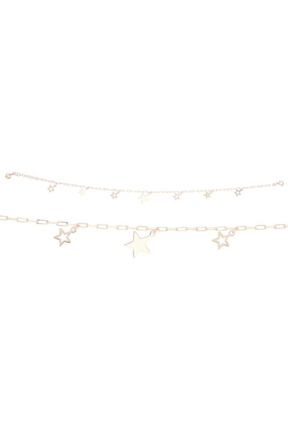 Solid Gold Charm Bracelet