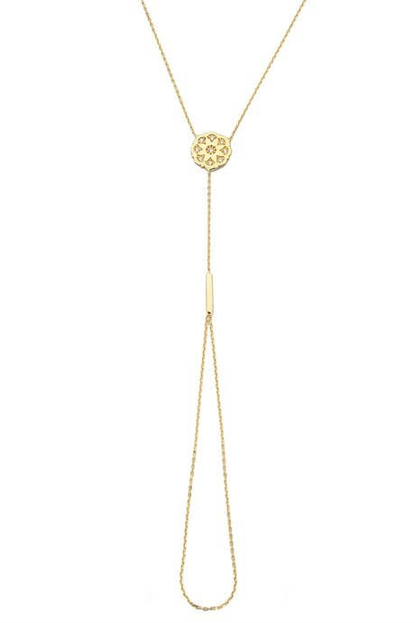 Solid Gold Flower Bracelet Bashmer | 14K (585) | 1.75 gr