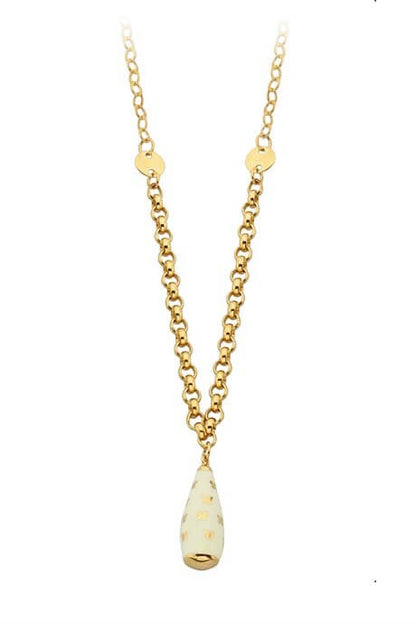 Collier goutte en or massif | 14K (585) | 8,16 grammes