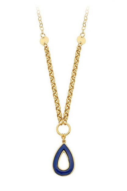 Collier goutte en or massif | 14K (585) | 7,57 grammes