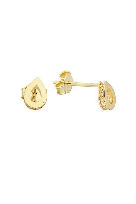 Solid Gold Drop Earring | 14K (585) | 0.98 gr