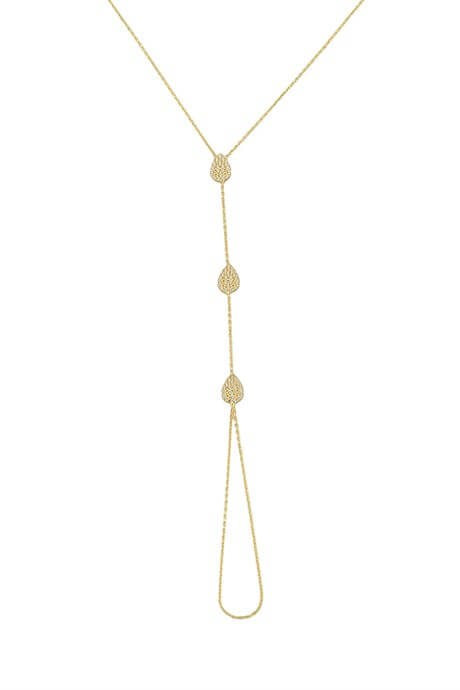 Solid Gold Drop Bracelet Bashmer | 14K (585) | 1.55 gr
