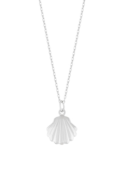 Solid Gold Sea Shell Necklace