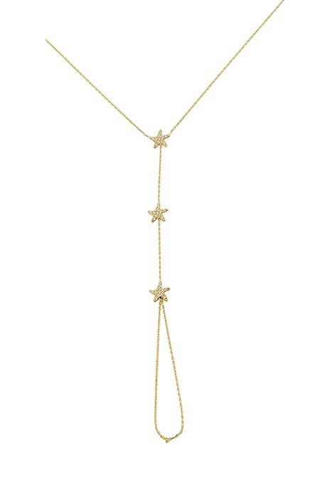 Solid Gold Starfish Bracelet Bashmer | 14K (585) | 1.45 gr