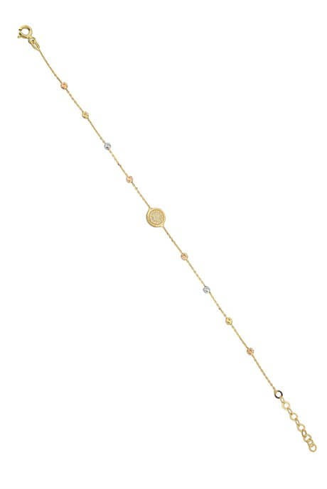 Solid Gold Dorica Beaded Bracelet | 14K (585) | 1.30 gr