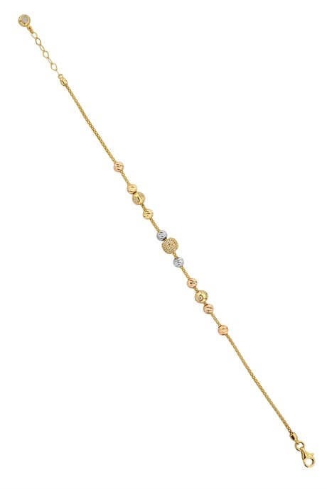 Bracelet en perles Dorica en or massif | 14K (585) | 4,35 grammes