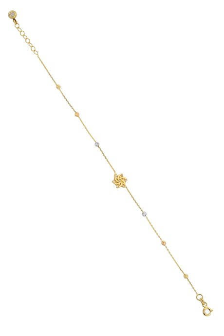 Pulsera de cuentas Dorica de oro macizo | 14K (585) | 1,55 gramos