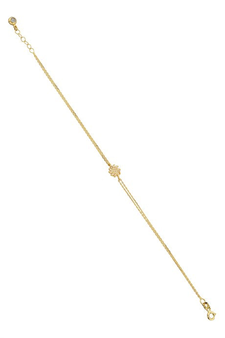 Pulsera de oro macizo con figura | 14K (585) | 1,42 gramos