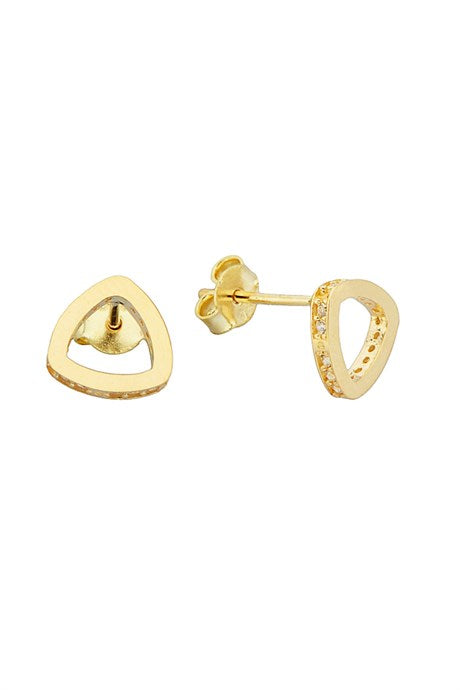 Solid Gold With Figure Earring | 14K (585) | 1.53 gr
