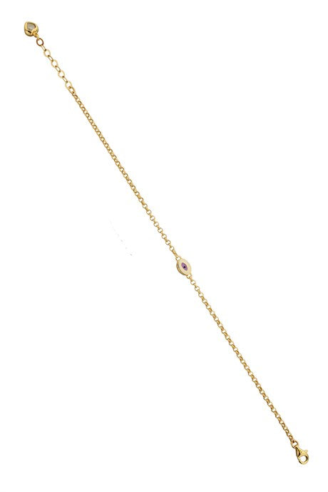Bracelet oeil en or massif | 14K (585) | 1,97 g