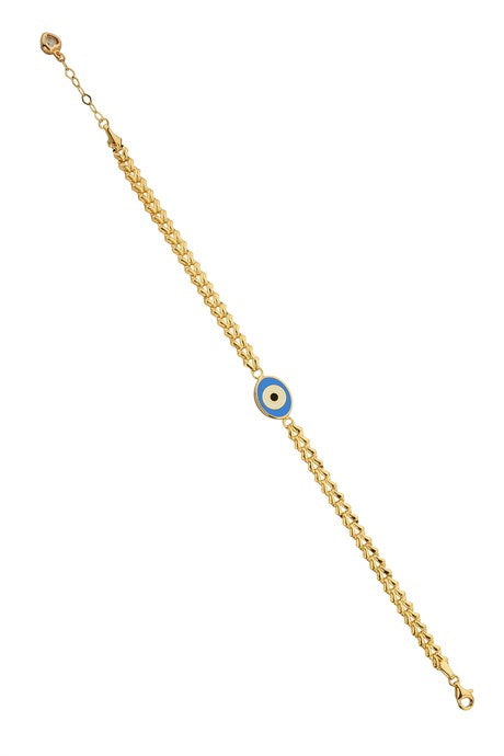 Bracelet oeil en or massif | 14K (585) | 4,71 grammes
