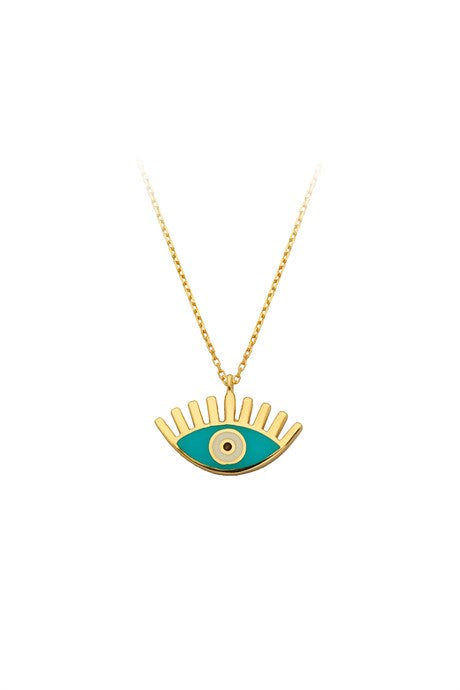 Collier oeil en or massif | 14K (585) | 2,05 grammes