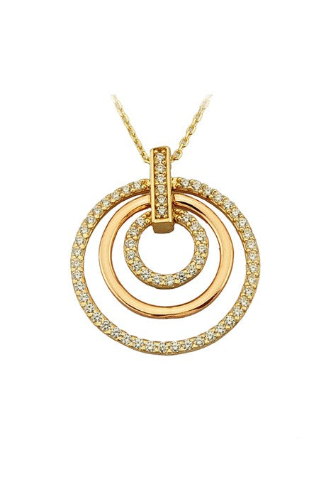 Collier cercle en or massif | 14K (585) | 2,89 grammes