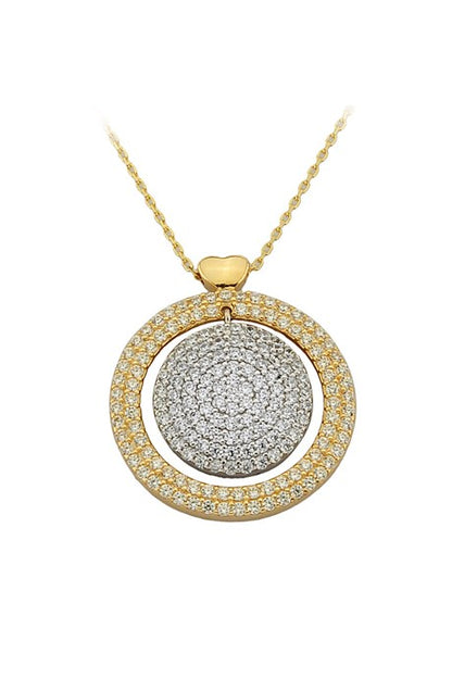 Collier cercle en or massif | 14K (585) | 3,81 grammes