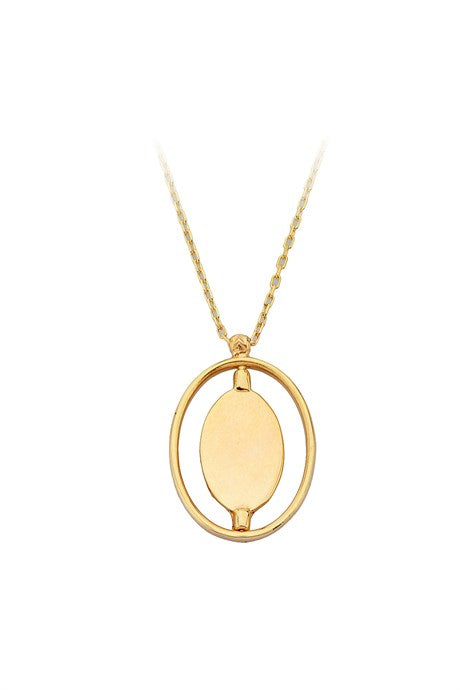 Collier cercle en or massif | 14K (585) | 2,90 gr