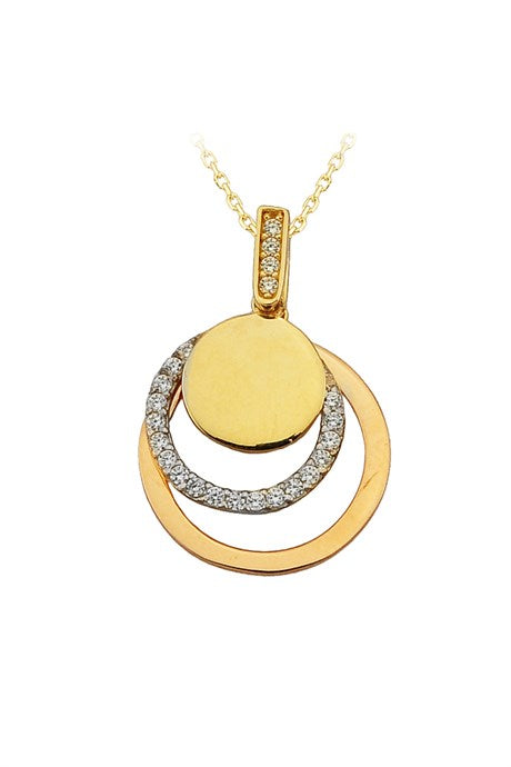 Collier cercle en or massif | 14K (585) | 2,66 grammes