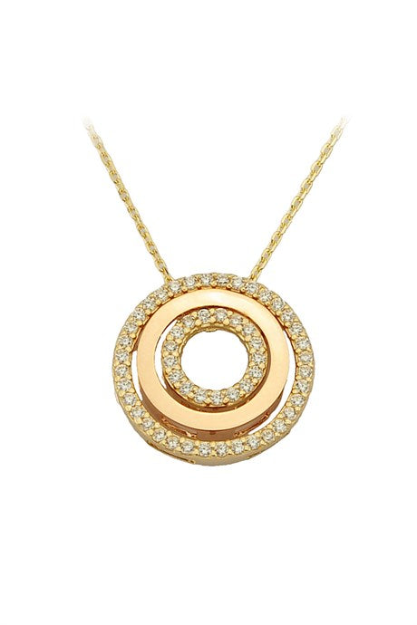 Collier cercle en or massif | 14K (585) | 2,93 grammes