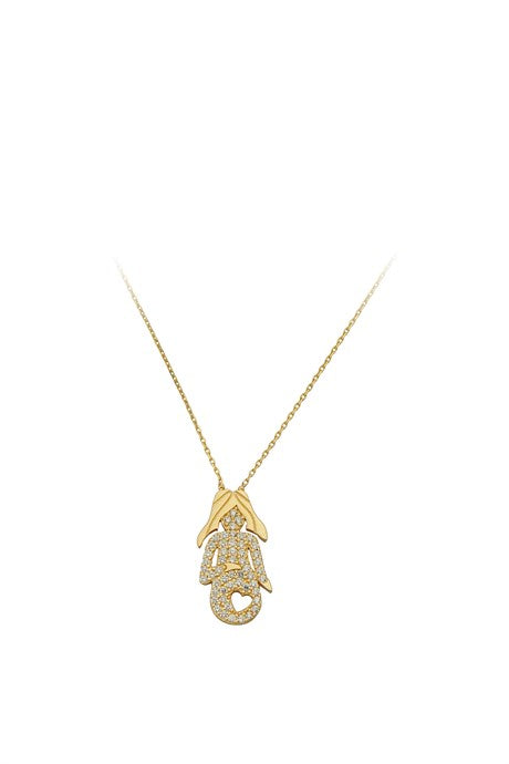 Collier enceinte en or massif | 14K (585) | 2,24 grammes