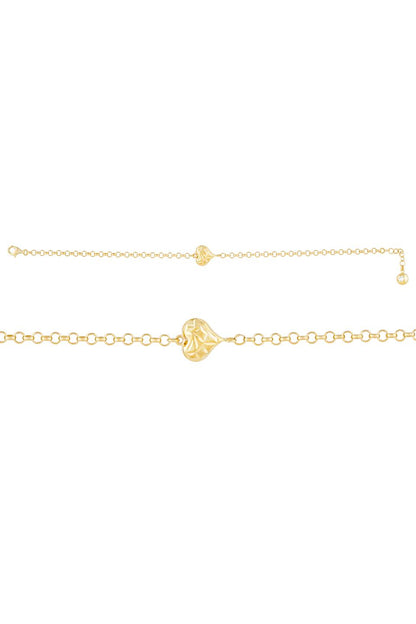 Solid Gold Star Bracelet