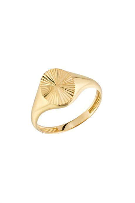 Anillo de diseño de oro macizo | 14K (585) | 1,80 gramos