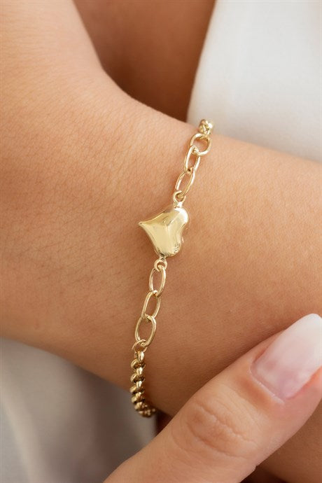 Solid Gold Chain Bracelet | 14K (585) | 5.68 gr