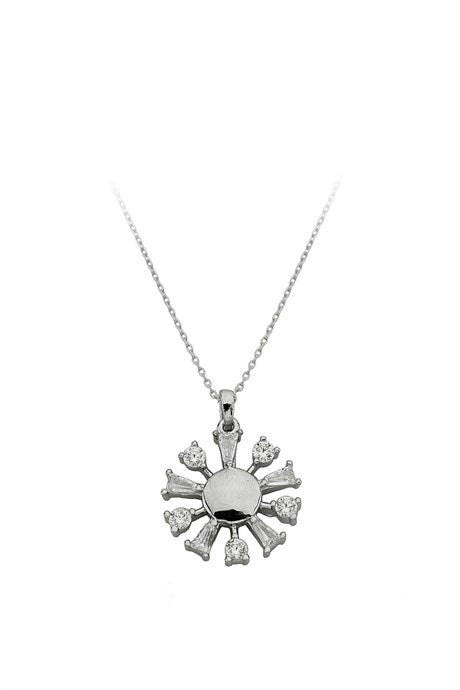 Collier flocon de neige en or massif | 14K (585) | 1,51 gr