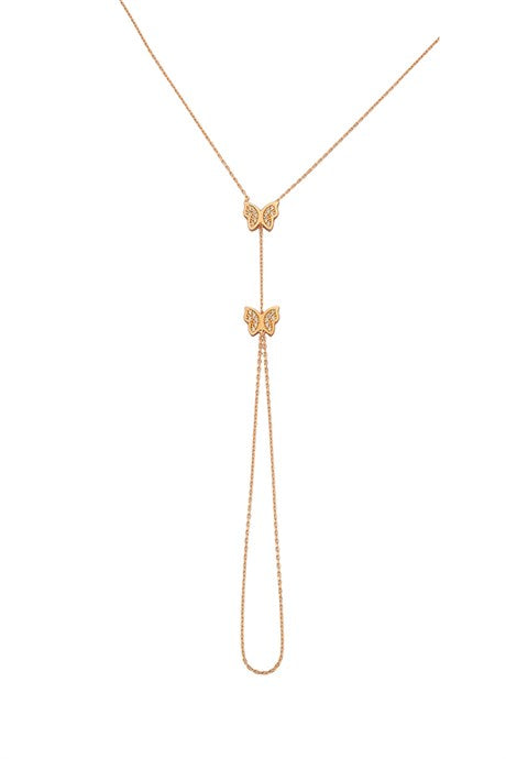 Solid Gold Butterfly Bracelet Bashmer | 14K (585) | 1.74 gr