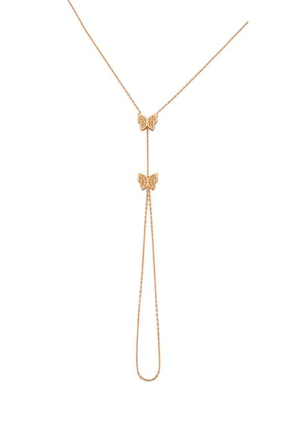 Solid Gold Butterfly Bracelet Bashmer | 14K (585) | 1.74 gr