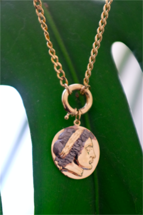 Solid Gold Locket Necklace | 14K (585) | 10.35 gr