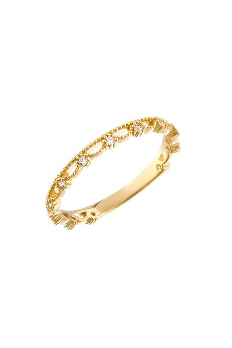 Bague Design minimaliste en or massif | 14K (585) | 1,55 g