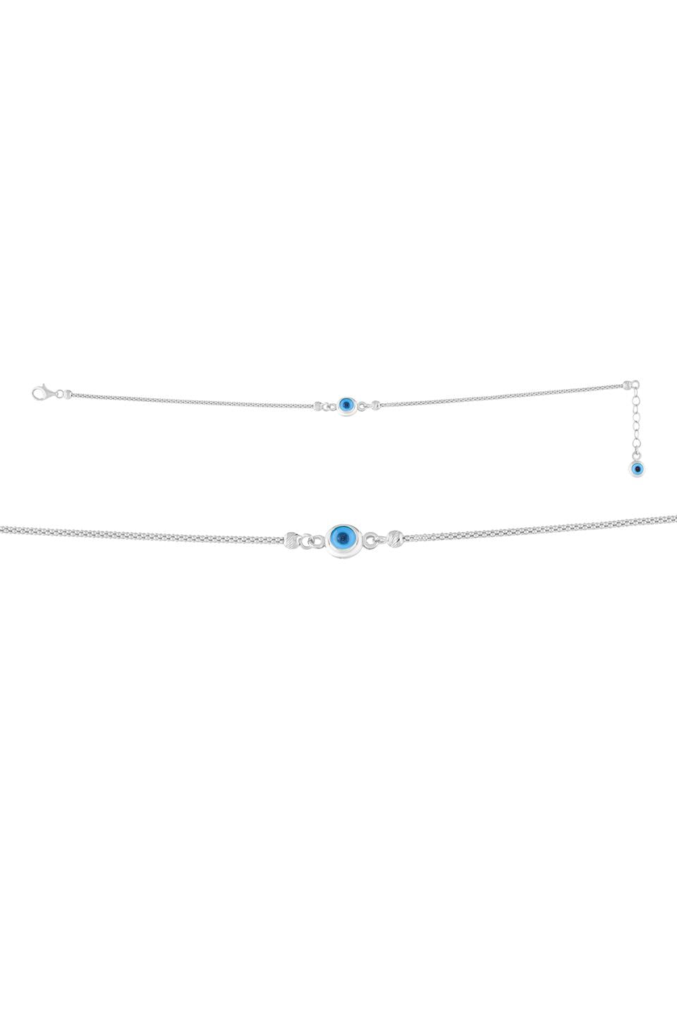 Bracelet mauvais œil en or massif