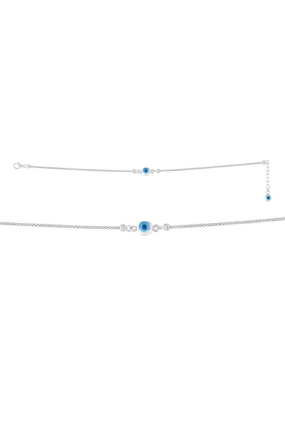 Bracelet mauvais œil en or massif