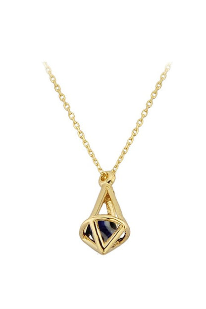 Collier Kafes mauvais œil en or massif | 14K (585) | 1,70 gr