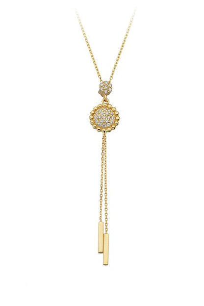 Collier pendentif en or massif | 14K (585) | 2,20 gr