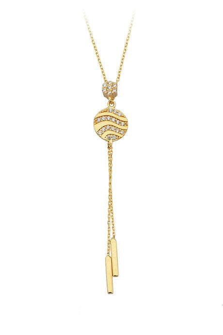 Collier design en or massif pendant | 14K (585) | 2,17 grammes