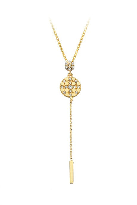 Collier design en or massif pendant | 14K (585) | 2,08 grammes