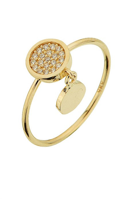 Solid Gold Wobbly Design Ring | 14K (585) | 1.47 gr