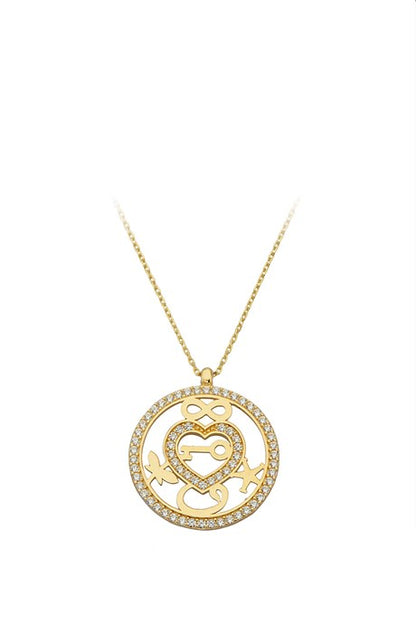 Solid Gold Lucky Necklace | 14K (585) | 3.00 gr