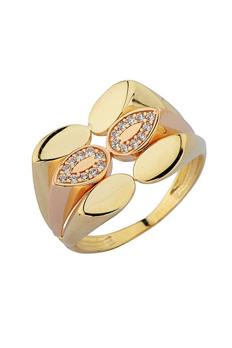 Solid Gold Design Ring | 14K (585) | 3.50 gr
