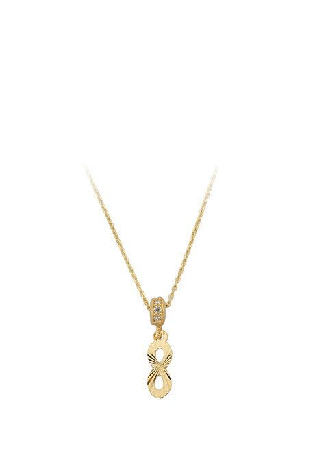 Collier infini en or massif | 14K (585) | 1,85 g