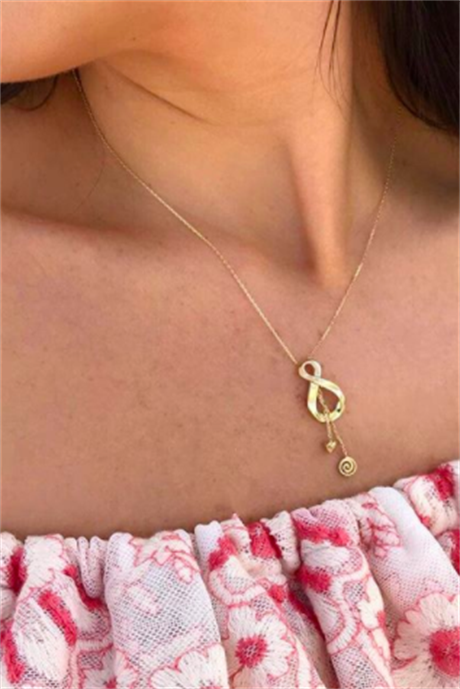 Collier infini en or massif | 14K (585) | 3,02 grammes