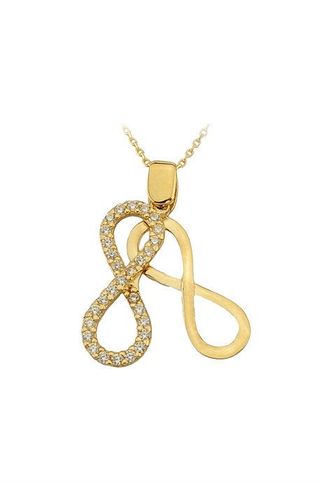 Collier infini en or massif | 14K (585) | 2,21 grammes