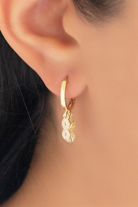 Solid Gold Infinity Earring | 14K (585) | 2.29 gr