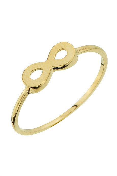 Solid Gold Infinity Ring | 14K (585) | 0.82 gr