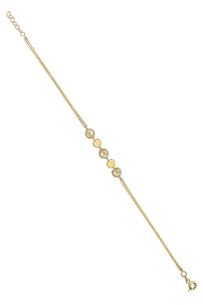 Solid Gold Spiral Bracelet | 14K (585) | 1.68 gr