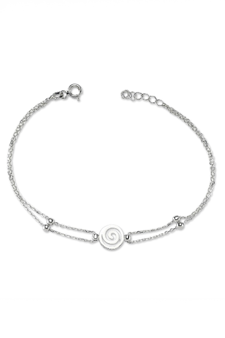 Pulsera espiral de oro macizo | 14K (585) | 2,15 gramos