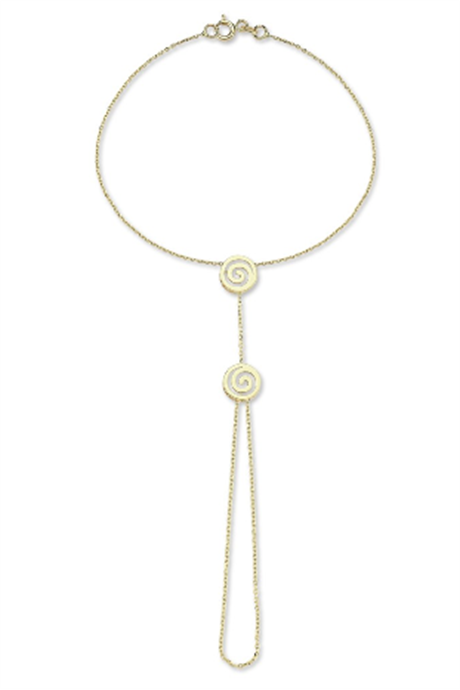 Pulsera Espiral de Oro Macizo Bashmer | 14K (585) | 2,02 gramos