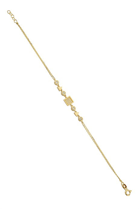Bracelet design en or massif | 14K (585) | 2,50 gr