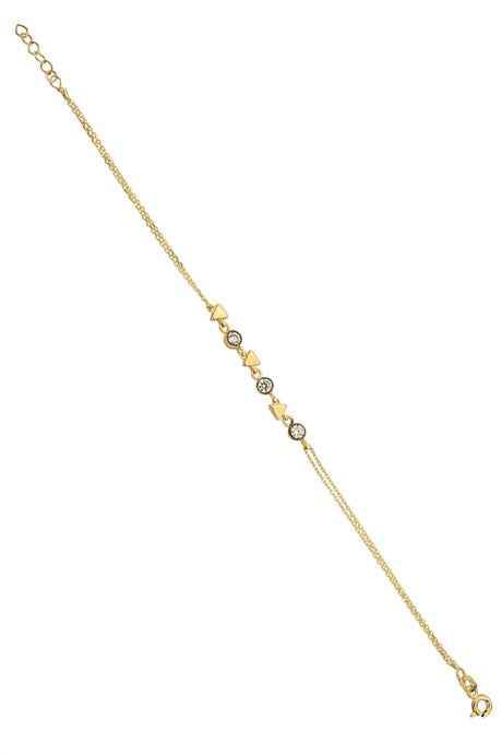 Bracelet design en or massif | 14K (585) | 2,02 grammes