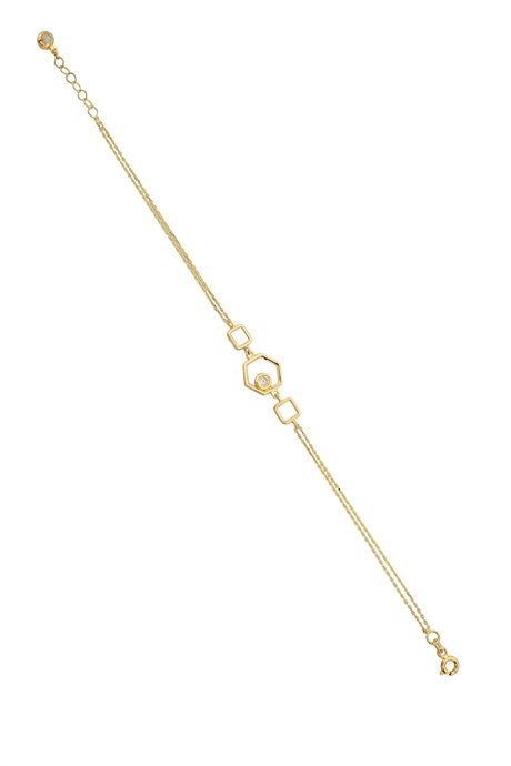 Solid Gold Design Bracelet | 14K (585) | 1.94 gr